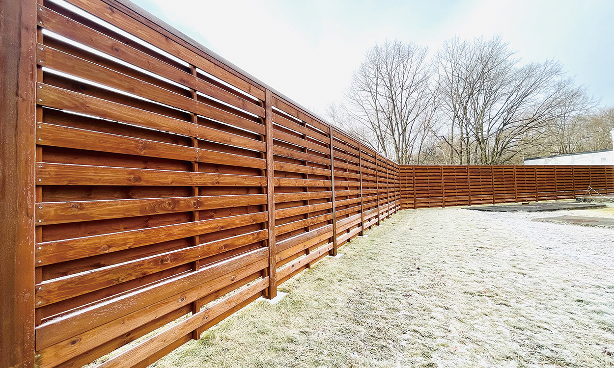 木塀（山花温泉リフレ）