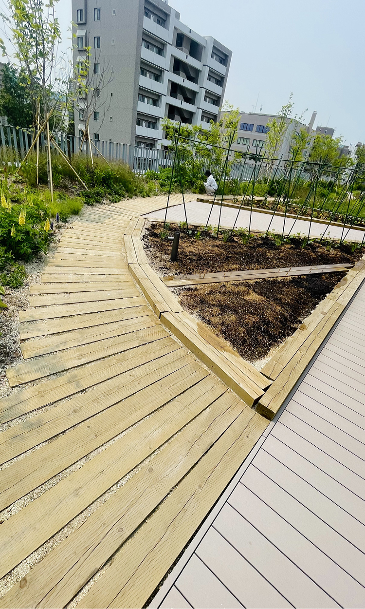 エア・ウォーター屋上庭園