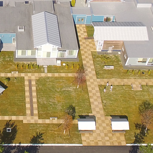 モクレンガ（松前中学校）